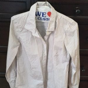 J. Crew fitted blouse